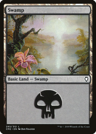 Swamp (293) [Commander Anthology Volume II] | Tabernacle Games