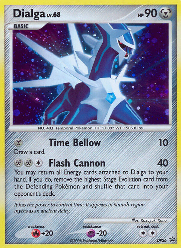 Dialga (DP26) [Diamond & Pearl: Black Star Promos] | Tabernacle Games