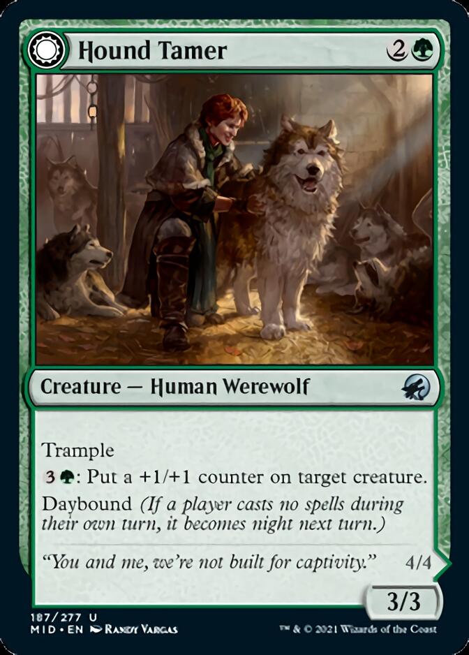 Hound Tamer // Untamed Pup [Innistrad: Midnight Hunt] | Tabernacle Games