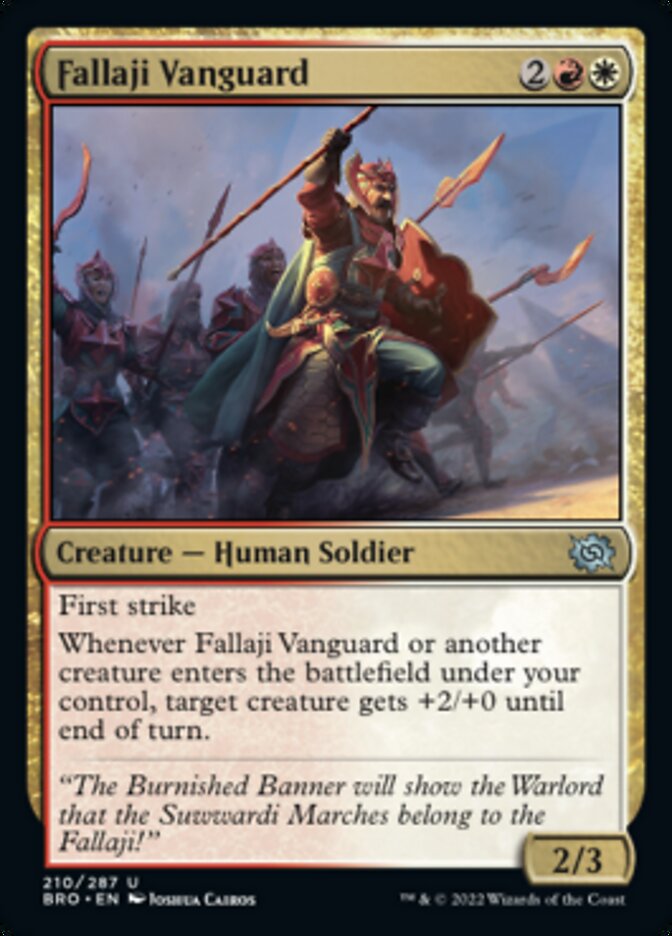 Fallaji Vanguard [The Brothers' War] | Tabernacle Games
