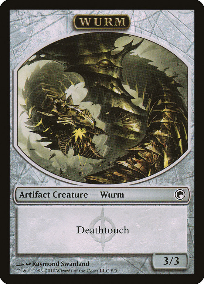 Wurm (Deathtouch) [Scars of Mirrodin Tokens] | Tabernacle Games