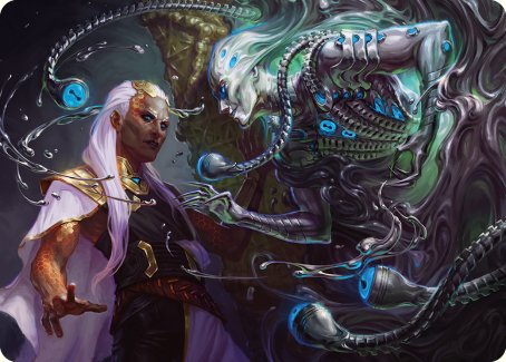 Mirage Mockery Art Card [Phyrexia: All Will Be One Art Series] | Tabernacle Games