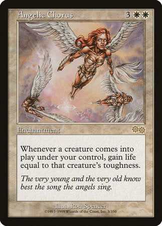 Angelic Chorus [Urza's Saga] | Tabernacle Games