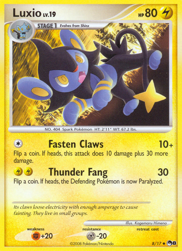 Luxio (8/17) [POP Series 8] | Tabernacle Games