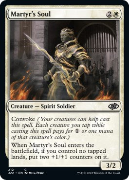 Martyr's Soul [Jumpstart 2022] | Tabernacle Games
