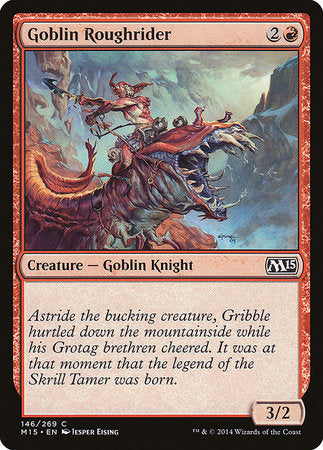 Goblin Roughrider [Magic 2015] | Tabernacle Games
