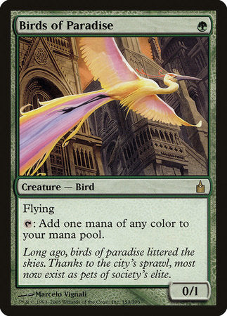 Birds of Paradise [Ravnica: City of Guilds] | Tabernacle Games