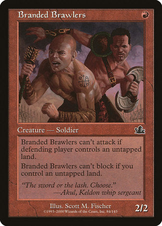 Branded Brawlers [Prophecy] | Tabernacle Games