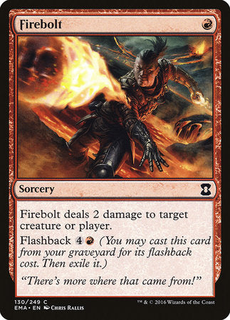 Firebolt [Eternal Masters] | Tabernacle Games