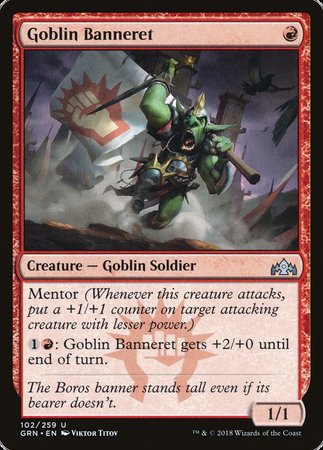 Goblin Banneret [Guilds of Ravnica] | Tabernacle Games