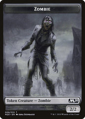 Soldier // Zombie Double-Sided Token [Game Night 2019 Tokens] | Tabernacle Games