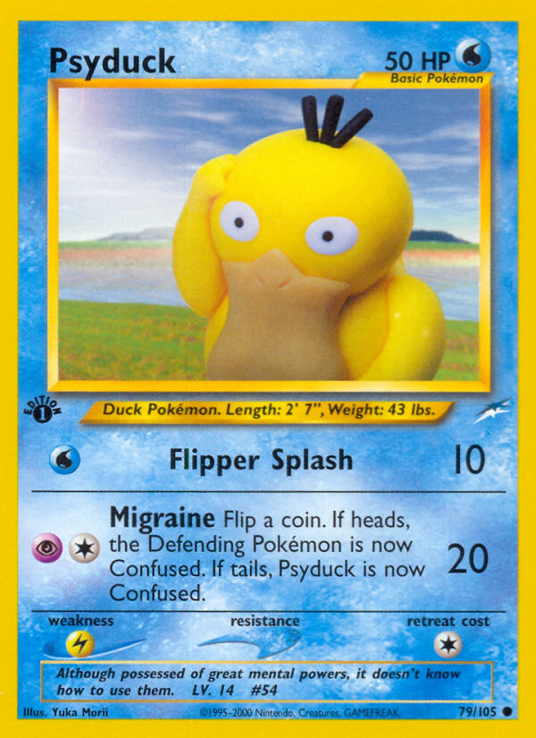 Psyduck (79/105) [Neo Destiny 1st Edition] | Tabernacle Games