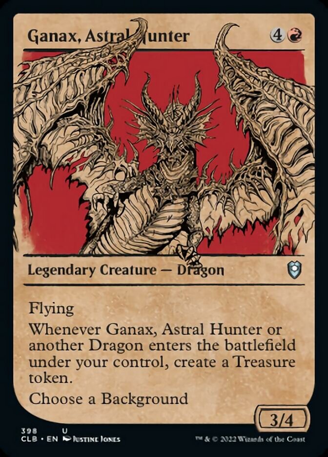 Ganax, Astral Hunter (Showcase) [Commander Legends: Battle for Baldur's Gate] | Tabernacle Games