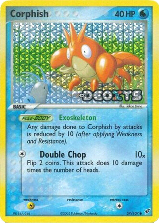 Corphish (57/107) (Stamped) [EX: Deoxys] | Tabernacle Games