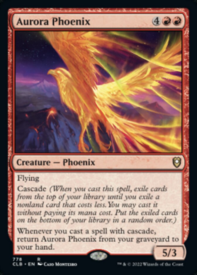 Aurora Phoenix [Commander Legends: Battle for Baldur's Gate] | Tabernacle Games