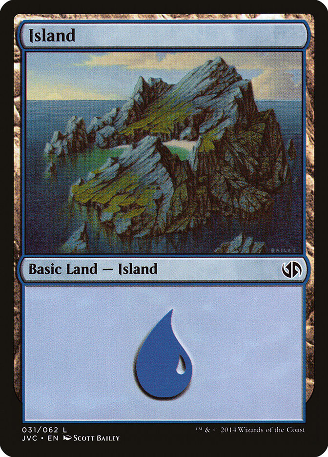 Island (31) [Duel Decks Anthology] | Tabernacle Games