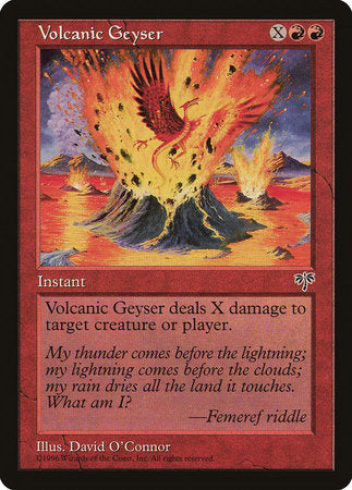 Volcanic Geyser [Mirage] | Tabernacle Games