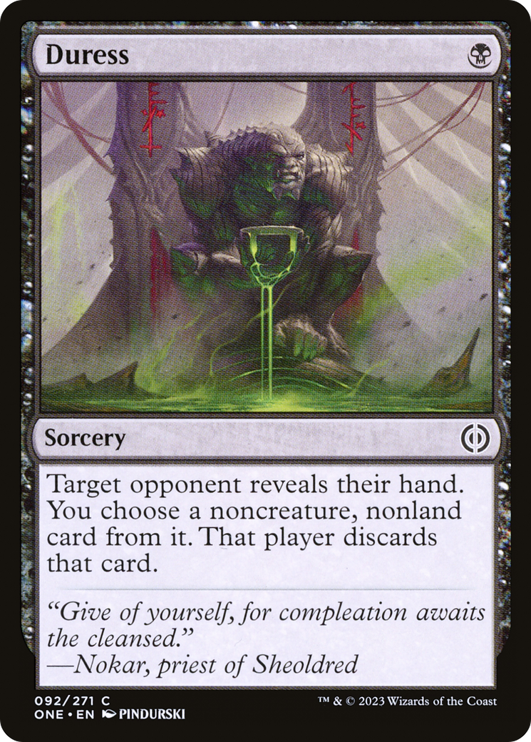 Duress [Phyrexia: All Will Be One] | Tabernacle Games