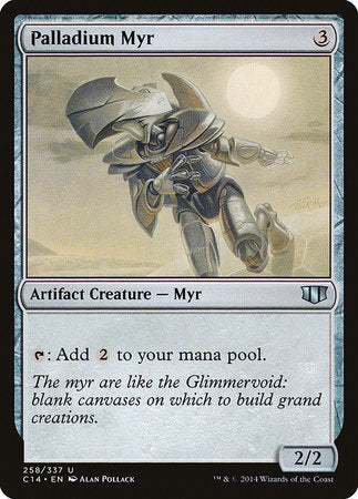Palladium Myr [Commander 2014] | Tabernacle Games