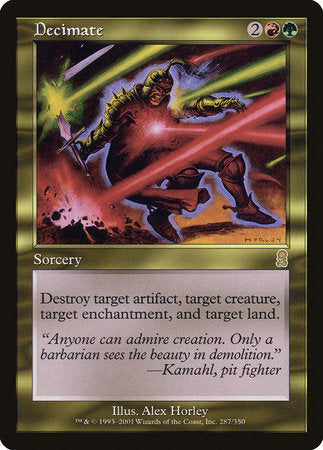 Decimate [Odyssey] | Tabernacle Games