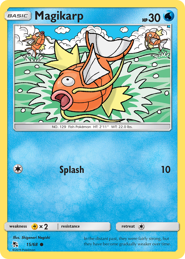 Magikarp (15/68) [Sun & Moon: Hidden Fates] | Tabernacle Games