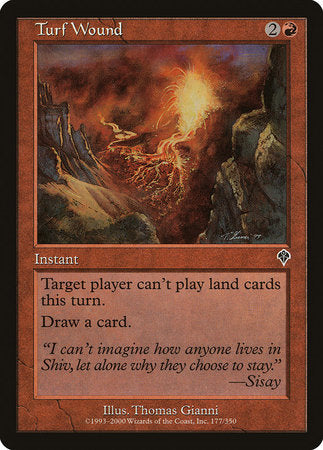 Turf Wound [Invasion] | Tabernacle Games