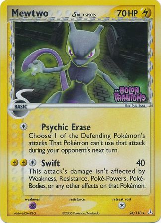 Mewtwo (24/110) (Delta Species) (Stamped) [EX: Holon Phantoms] | Tabernacle Games