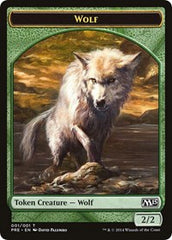 Wolf Token [Prerelease Cards] | Tabernacle Games