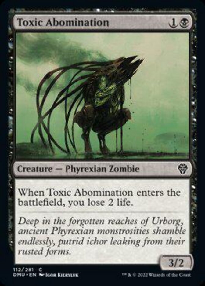 Toxic Abomination [Dominaria United] | Tabernacle Games