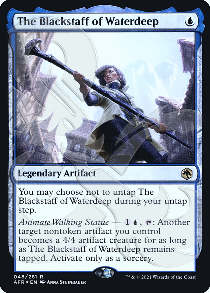 The Blackstaff of Waterdeep (Ampersand Promo) [Dungeons & Dragons: Adventures in the Forgotten Realms Promos] | Tabernacle Games