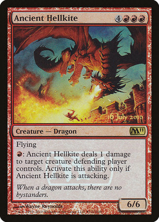 Ancient Hellkite [Magic 2011 Promos] | Tabernacle Games