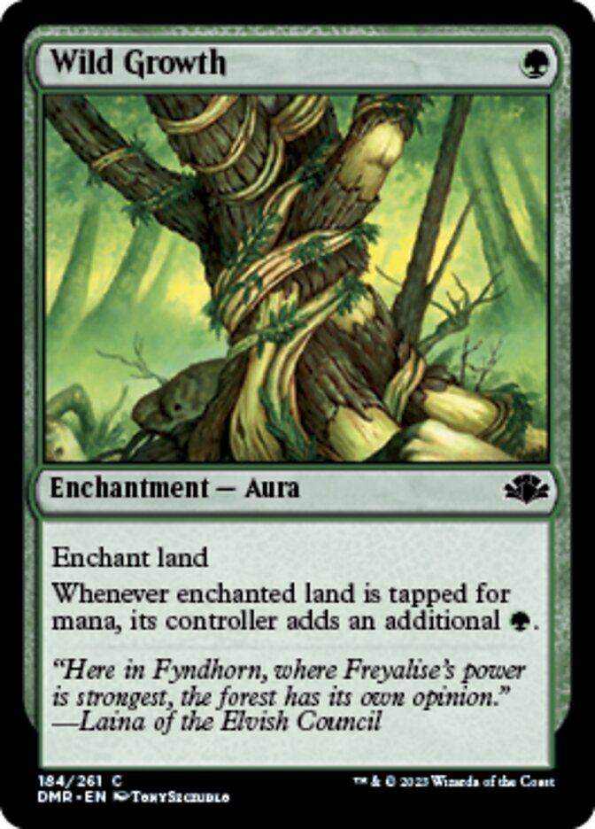 Wild Growth [Dominaria Remastered] | Tabernacle Games