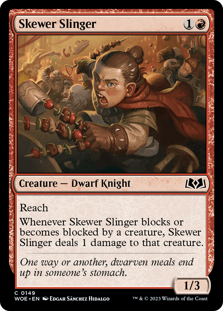 Skewer Slinger [Wilds of Eldraine] | Tabernacle Games