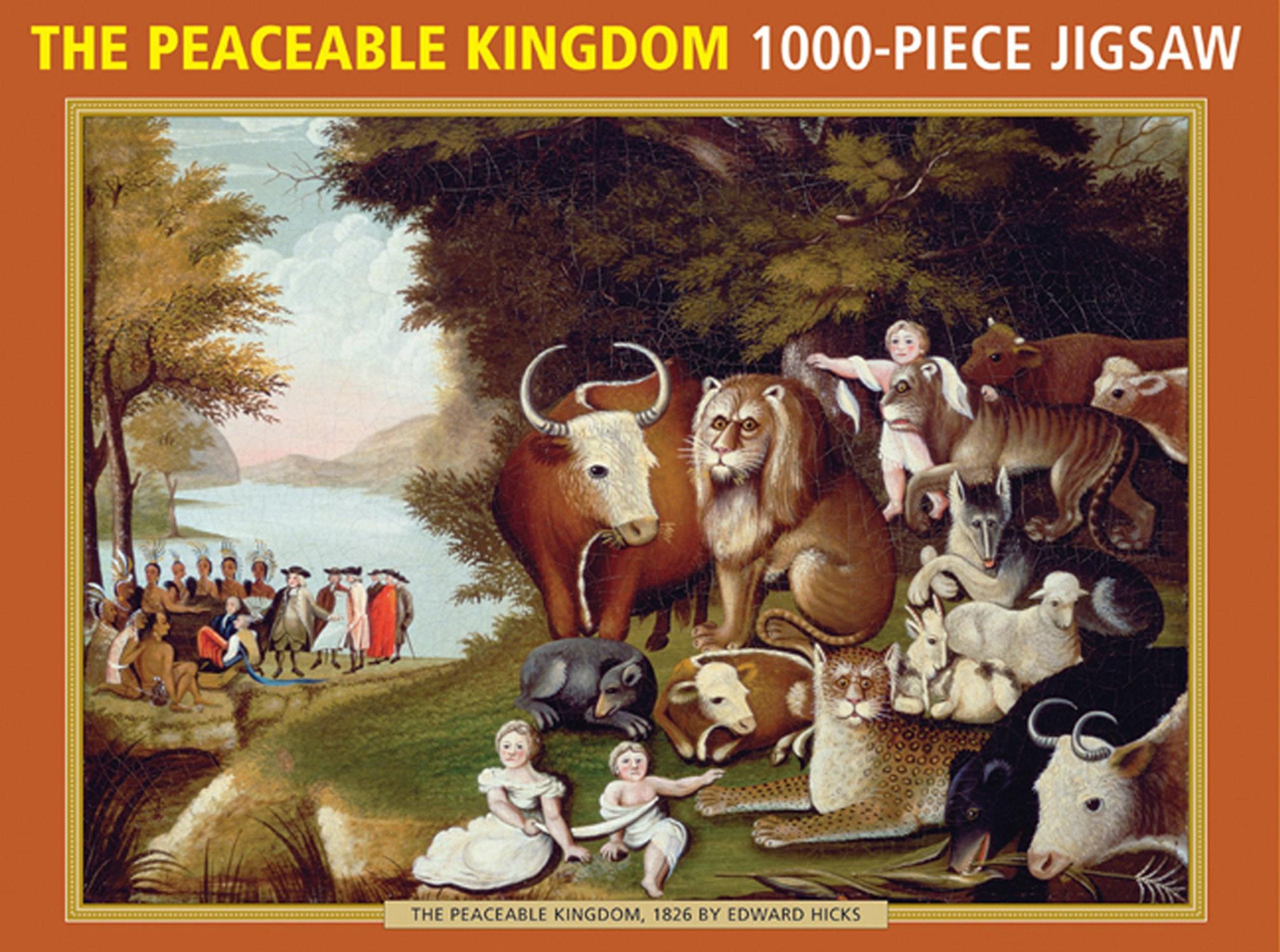 The Peaceable Kingdom Puzzle | Tabernacle Games