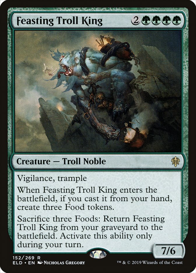 Feasting Troll King [Throne of Eldraine] | Tabernacle Games