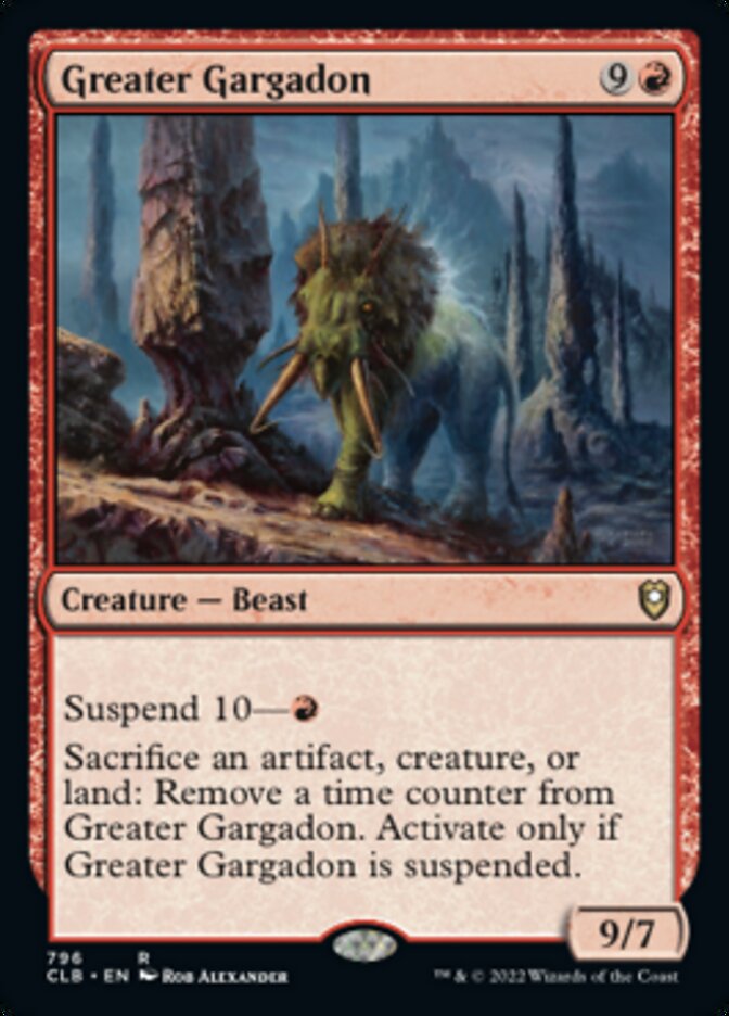 Greater Gargadon [Commander Legends: Battle for Baldur's Gate] | Tabernacle Games