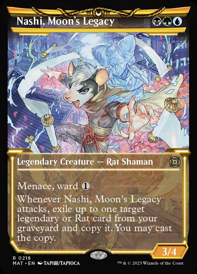 Nashi, Moon's Legacy (Showcase Halo Foil) [March of the Machine: The Aftermath] | Tabernacle Games