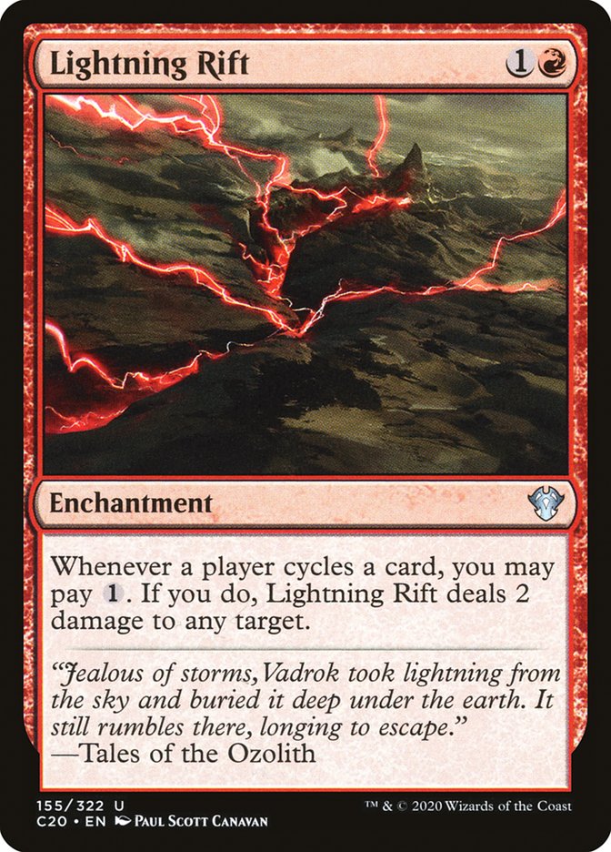 Lightning Rift [Commander 2020] | Tabernacle Games