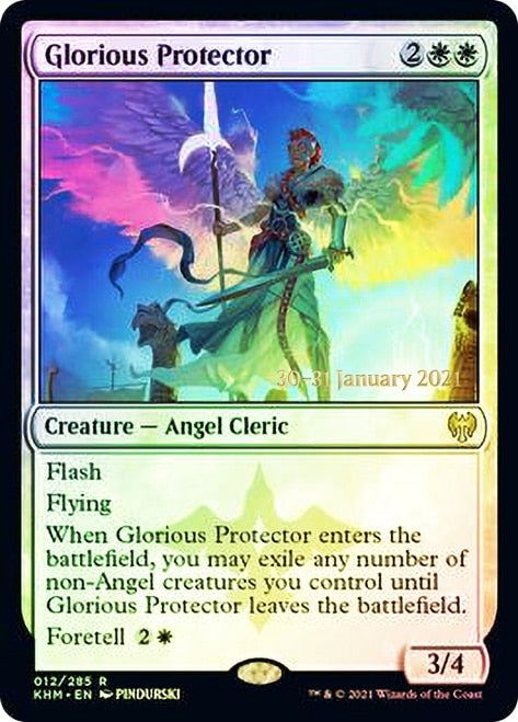 Glorious Protector  [Kaldheim Prerelease Promos] | Tabernacle Games