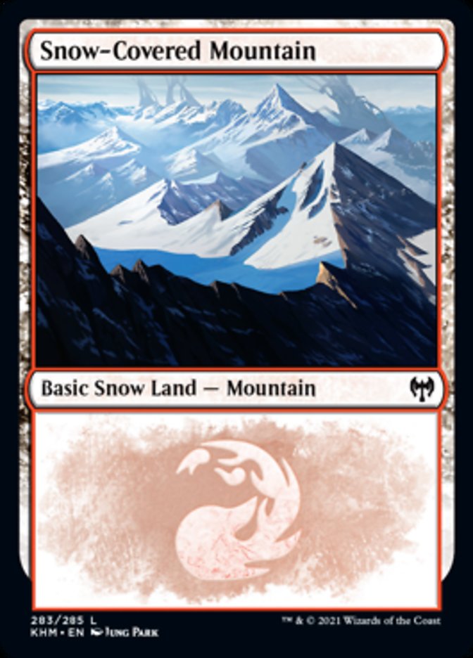 Snow-Covered Mountain (283) [Kaldheim] | Tabernacle Games