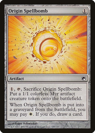 Origin Spellbomb [Scars of Mirrodin] | Tabernacle Games