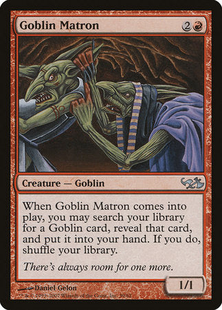 Goblin Matron [Duel Decks: Elves vs. Goblins] | Tabernacle Games