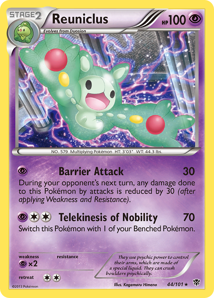 Reuniclus (44/101) [Black & White: Plasma Blast] | Tabernacle Games