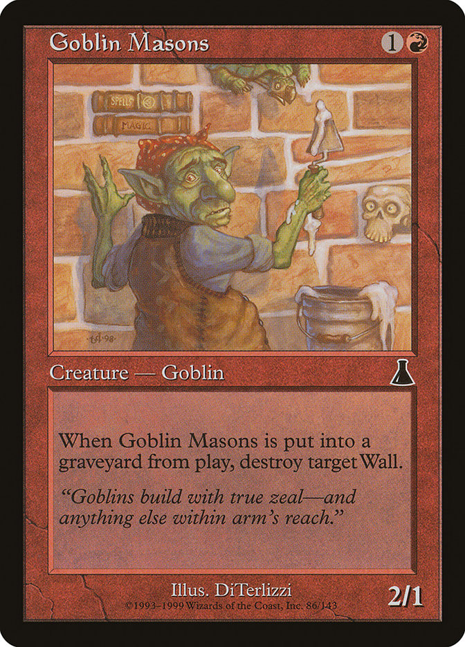 Goblin Masons [Urza's Destiny] | Tabernacle Games