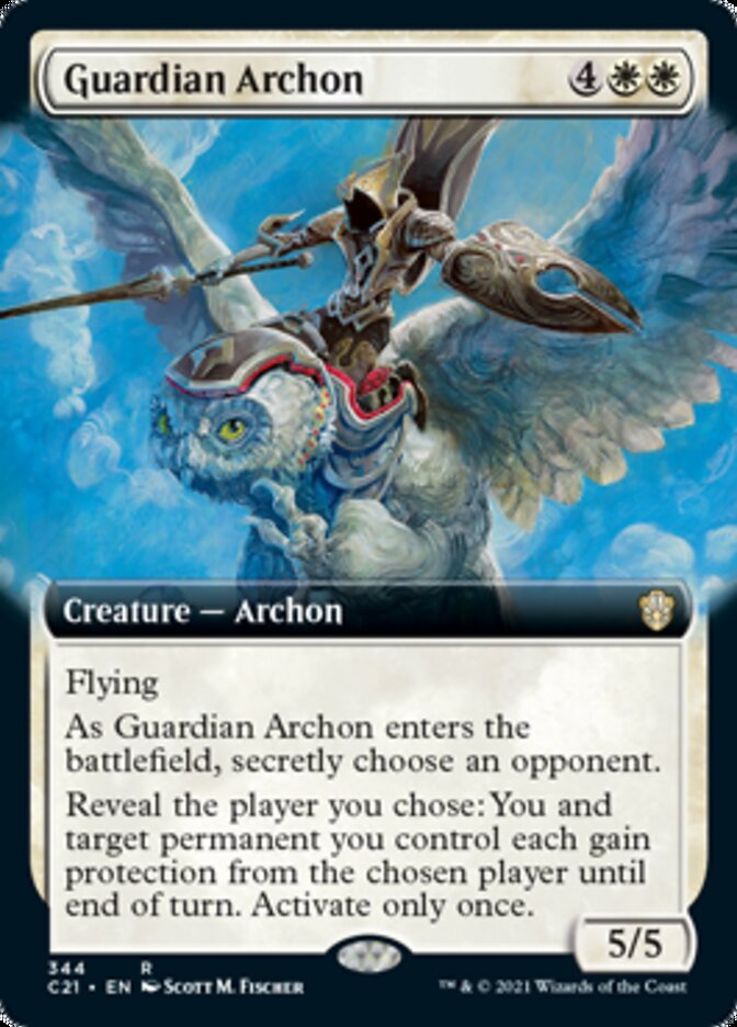 Guardian Archon (Extended) [Commander 2021] | Tabernacle Games