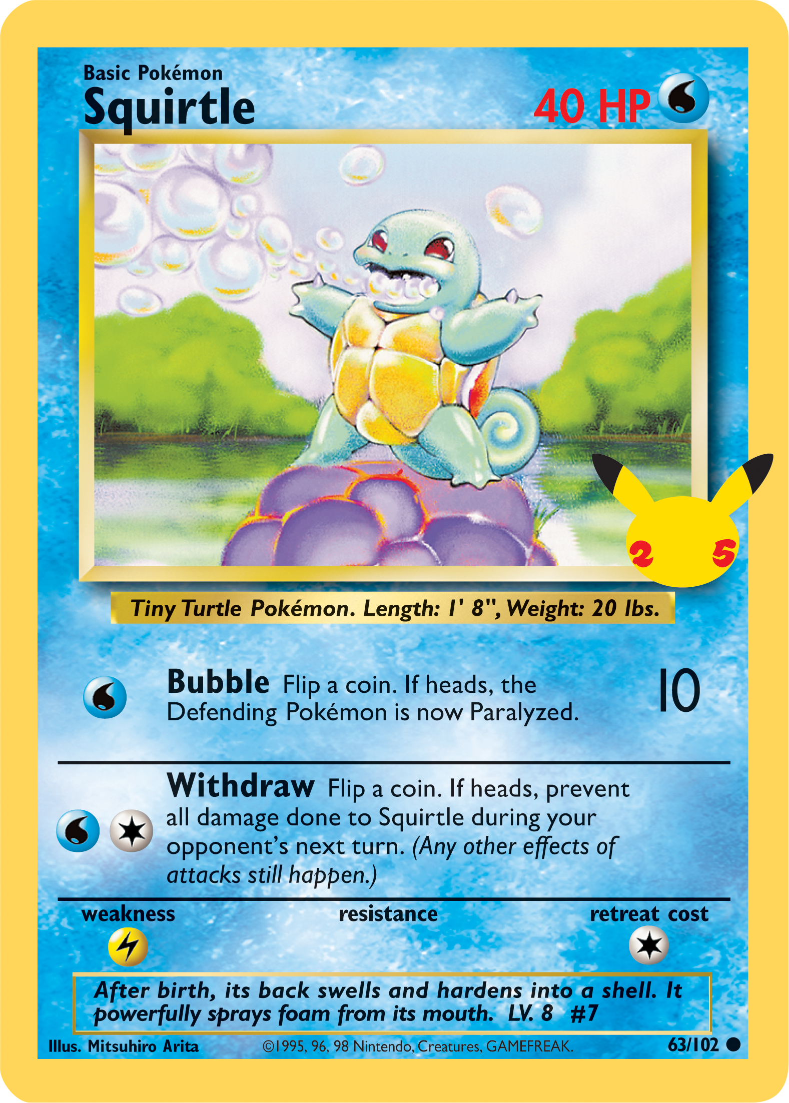 Squirtle (63/102) [First Partner Pack] | Tabernacle Games