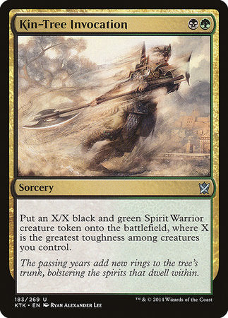 Kin-Tree Invocation [Khans of Tarkir] | Tabernacle Games