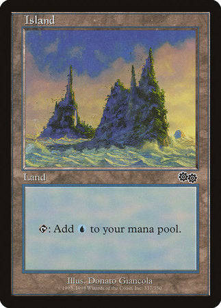 Island (337) [Urza's Saga] | Tabernacle Games