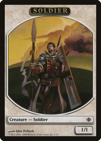 Soldier Token [Shards of Alara Tokens] | Tabernacle Games