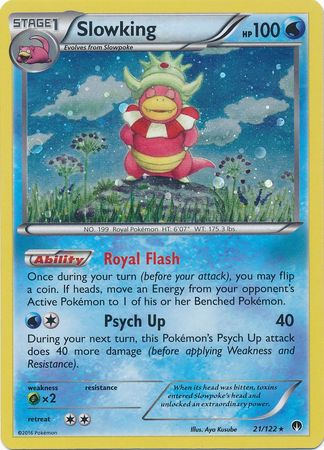 Slowking (21/122) (Cosmos Holo) [XY: BREAKpoint] | Tabernacle Games